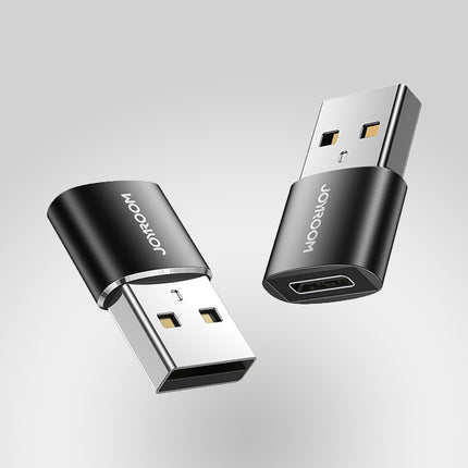 Adapter USB mannelijk-vrouwelijk Type-C (2 stuks) Joyroom S-H152 (zwart)