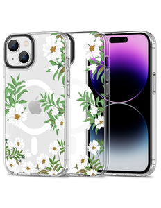 iPhone 15 hoesje case backover spring daisy