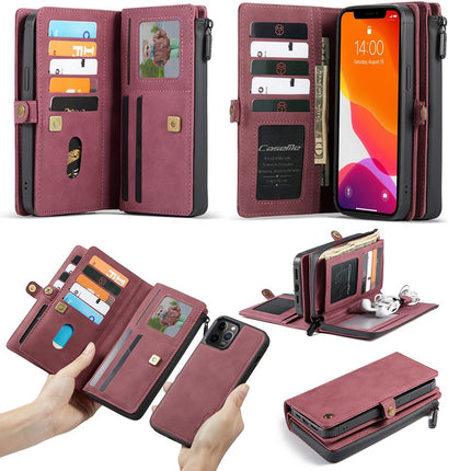 iPhone 13 Pro case Multiple Pockets Magnetic 2-in-1 Wallet case