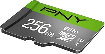 PNY Elite microSDXC card 256GB Class 10 UHS-I U1 100MB/s A1 V10