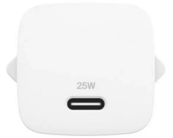 BELKIN Fast Charger 25W + USB-C naar USB-C kabel 1m (Wit)