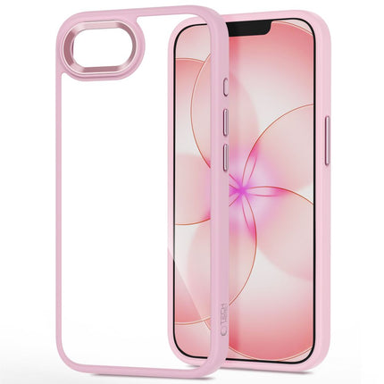 iPhone 16e / 17e Hoesje Roze Magnetic MagSafe Case transparant