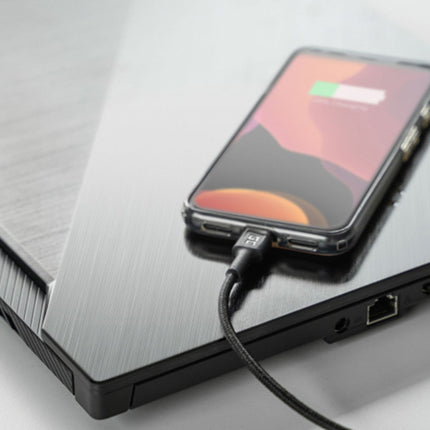 Kabel USB-A voor Lightning Green Cell GC, 120 cm voor iPhone, iPad, iPod, snel opladen