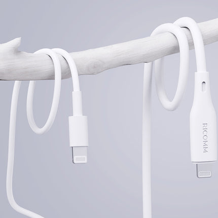 USB-C naar Lightning-kabel Ricomm RLS004CLW 1,2 m