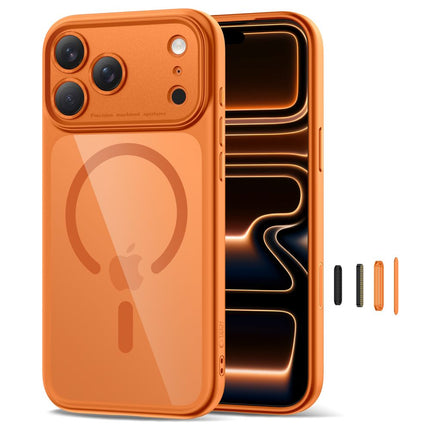 Hoesje Oranje Kleur Cosmic MagSafe voor iPhone 17 Pro