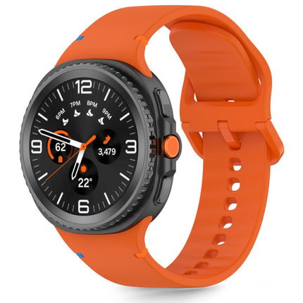 Samsung Galaxy watch 8 Serie 40 / 44 / 46 mm bandje siliconen oranje