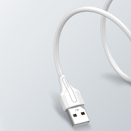 USB naar USB-C kabel LDNIO LS542, 2.1A, 2m (wit)