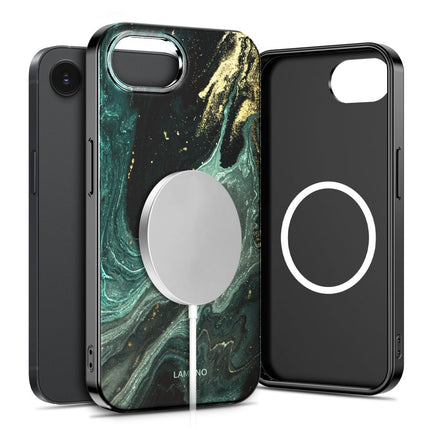 iPhone 16e / 17e Hoesje Magnetic MagSafe Case VERDE AURA