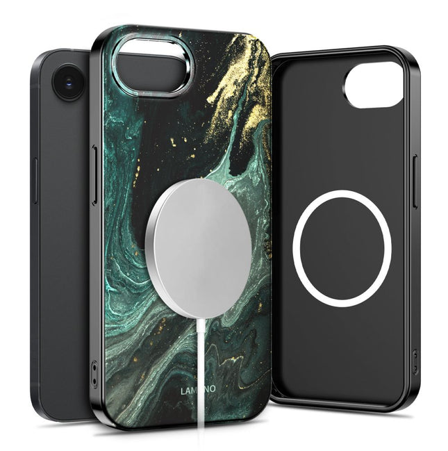 iPhone 16e / 17e Hoesje Magnetic MagSafe Case VERDE AURA