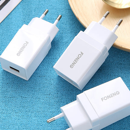 Oplader Foneng 1x USB K210 + USB Lightning-kabel