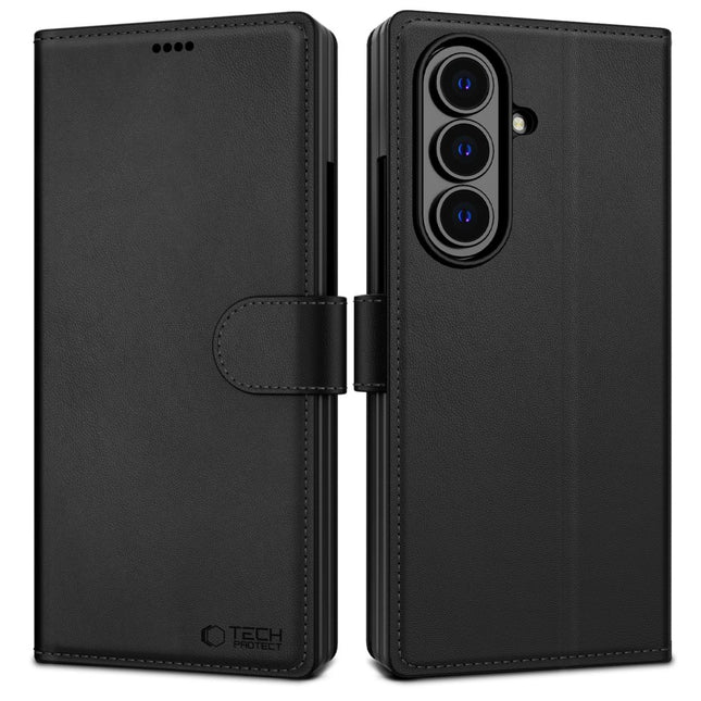 Samsung Z Fold 8 Ultra Mapje Wallet Case - Zwart