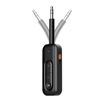 AUDIO ADAPTER AUX BLUETOOTH 6.0 BLACK