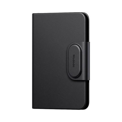 Mcdodo Smart Paspoorthouder Napa Pro (AT-4180) – Find My Tracker, PU-Leder, 3 Pasjesvakken, 80–90 dB, 220 mAh – Zwart