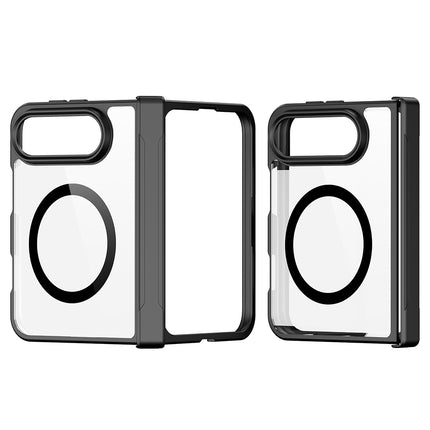 Dux Ducis Aimo MagSafe Hoesje voor iPhone Duo – Met Scharnierbescherming – Zwart