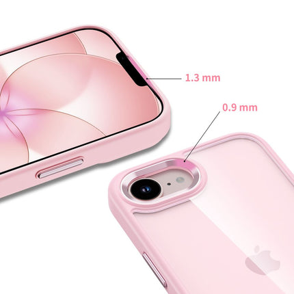 iPhone 16e / 17e Hoesje Roze Magnetic MagSafe Case transparant