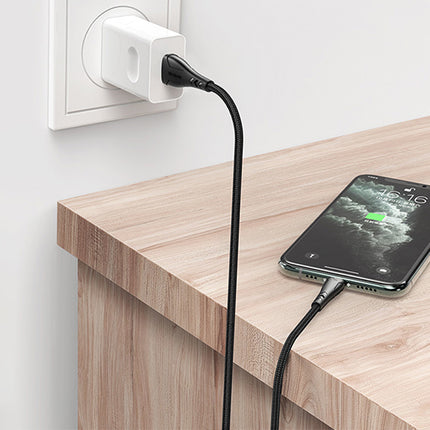 USB naar Lightning-kabel, Mcdodo CA-7441, 1,2 m (zwart)