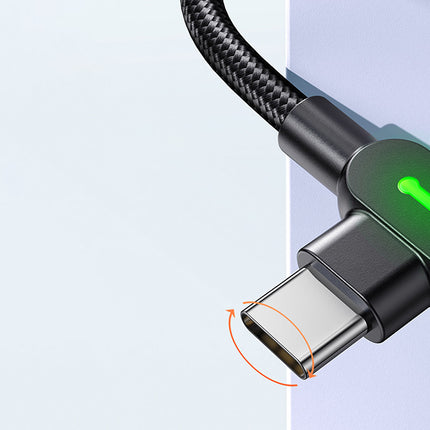 USB-C naar USB-C Mcdodo 60W-kabel, 2m (zwart)
