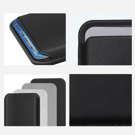 Magnetic MagSafe Card Holder - Zwart