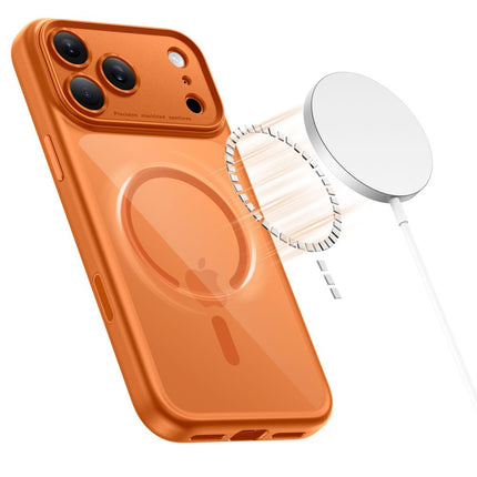 Hoesje Oranje Kleur Cosmic MagSafe voor iPhone 17 Pro