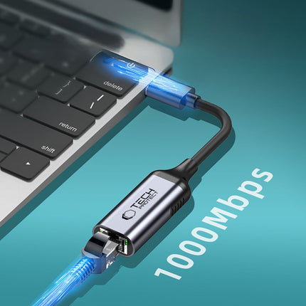 Adapter USB-C naar RJ45 1000mbps