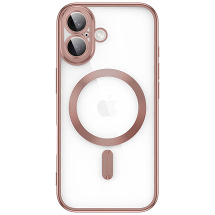 iPhone 17 hoesje magnetische lens bescherming rosegoud