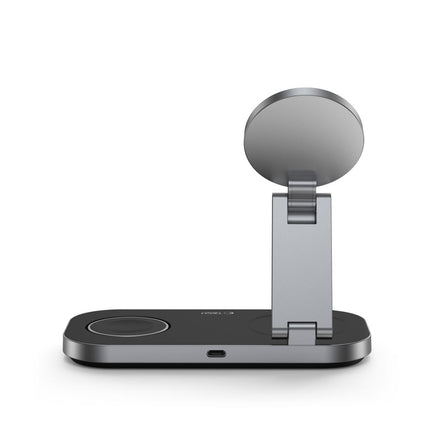 3IN1 MAGNETIC MAGSAFE WIRELESS CHARGER 25W QI2.2 BLACK