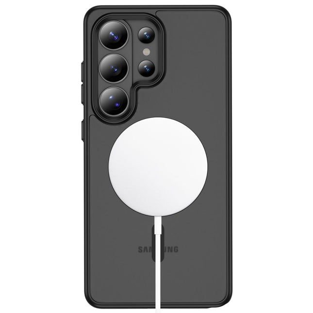 Samsung Galaxy S26 Ultra hoesje magsafe matte zwart Case
