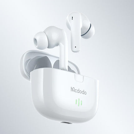 Joyroom TWS Headphones Wireless ENC Waterproof IPX4 Bluetooth 5.3 White (JR-TL11)