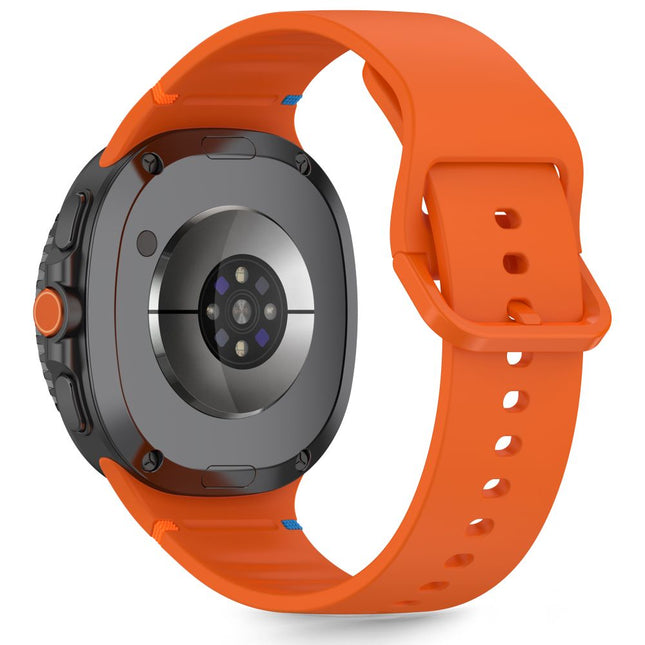 Samsung Galaxy watch 8 Serie 40 / 44 / 46 mm bandje siliconen oranje