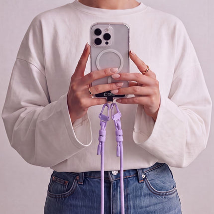 Universal koord geschikt voor elke telefoon LAVENDER