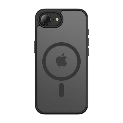 iPhone 16e / 17e -hoesje – mat zwart magnetisch MagSafe-hoesje