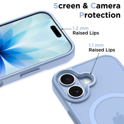 Hoesje MAGMAT MAGSAFE IPHONE 17 MATTE MIST BLUE