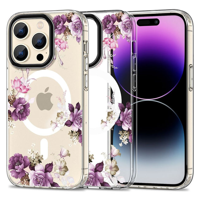 iPhone 15 Pro Hülle Backover Frühlingsblumen