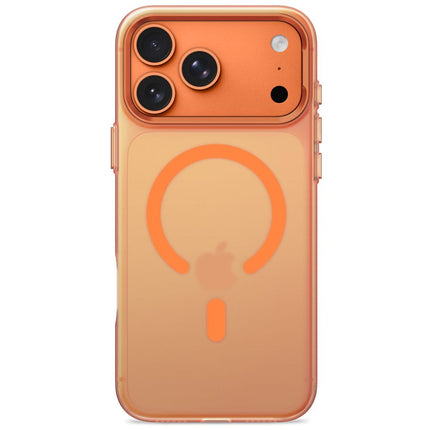 iPhone 17 Pro Max  / iPhone 18 Pro Max - Camera Border High Quality Magsafe Case - Oranje