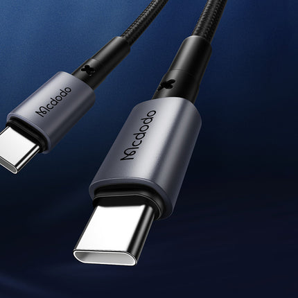 Kabel USB-C naar USB-C Mcdodo CA-3130, 65W, 1m (zwart)