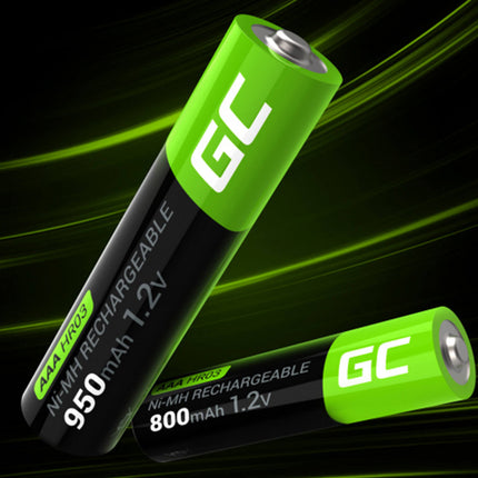 Green Cell Oplaadbare Batterijen Sticks 2x AAA HR03 800mAh