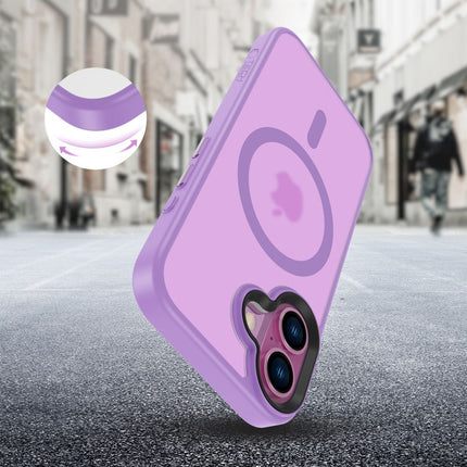 iPhone 16 Hoesje Doorzichtig Magsafe Mauve