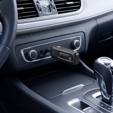 AUDIO ADAPTER AUX BLUETOOTH 6.0 BLACK