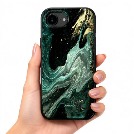 iPhone 16e / 17e Hoesje Magnetic MagSafe Case VERDE AURA