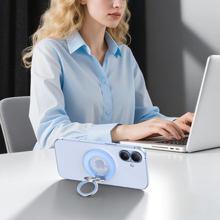 MagSafe magnetische telefoonhouder ring - Blauw