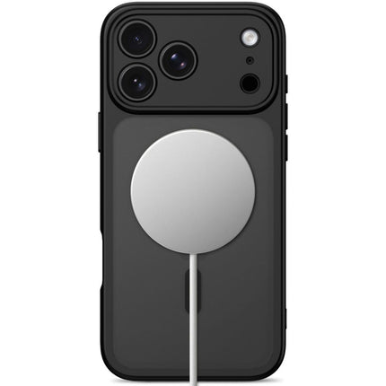 iPhone 17 Pro Max / iPhone 18 Pro Max Hoesje Matte Magsafe Zwart Camera lens protector