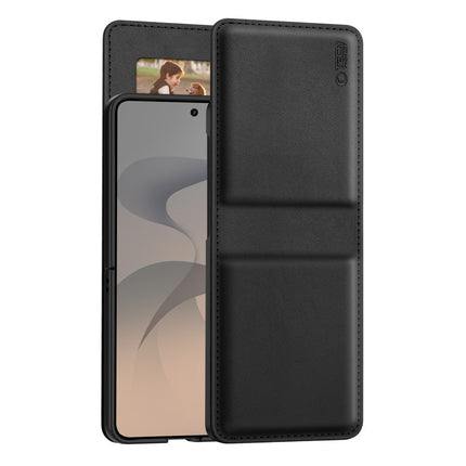 Samsung Z Flip8 Mapje Wallet Case - Zwart