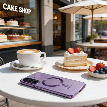 Samsung Galaxy A37 5G Hoesje Magnetic Magsafe Case - COBALT VIOLET