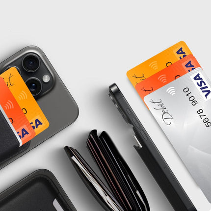 Magnetic MagSafe Card Holder - Zwart