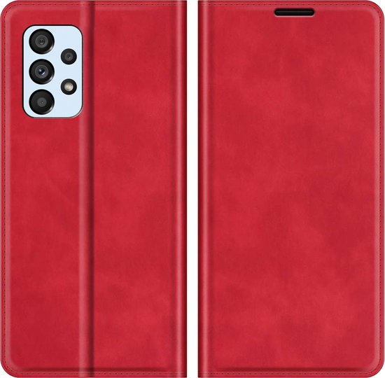 Just in Case Samsung Galaxy A53 Wallet Case Magnetic - Red