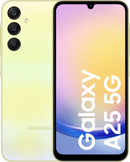 Samsung Galaxy A25 5G - 128GB - Yellow Gebruik Margin
