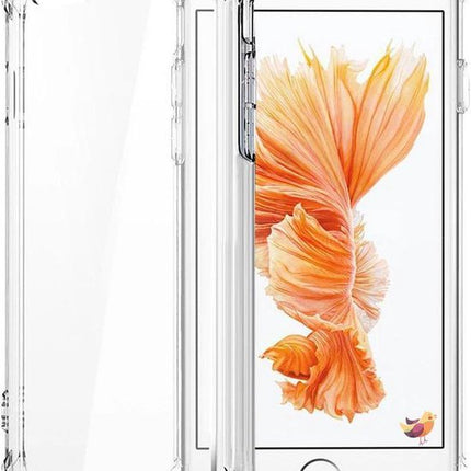 iPhone iPhone SE 2022 / iPhone SE 2020 / iPhone 8 / iPhone 7   Antishock hoesje achterkant doorzichtig transparant