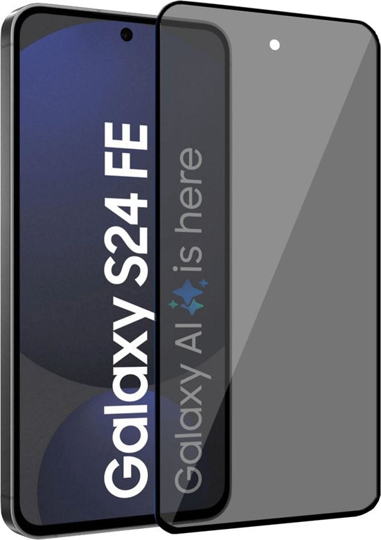 Samsung Galaxy S24 FE - Privacy Screenprotector - Beschermglas - Privé