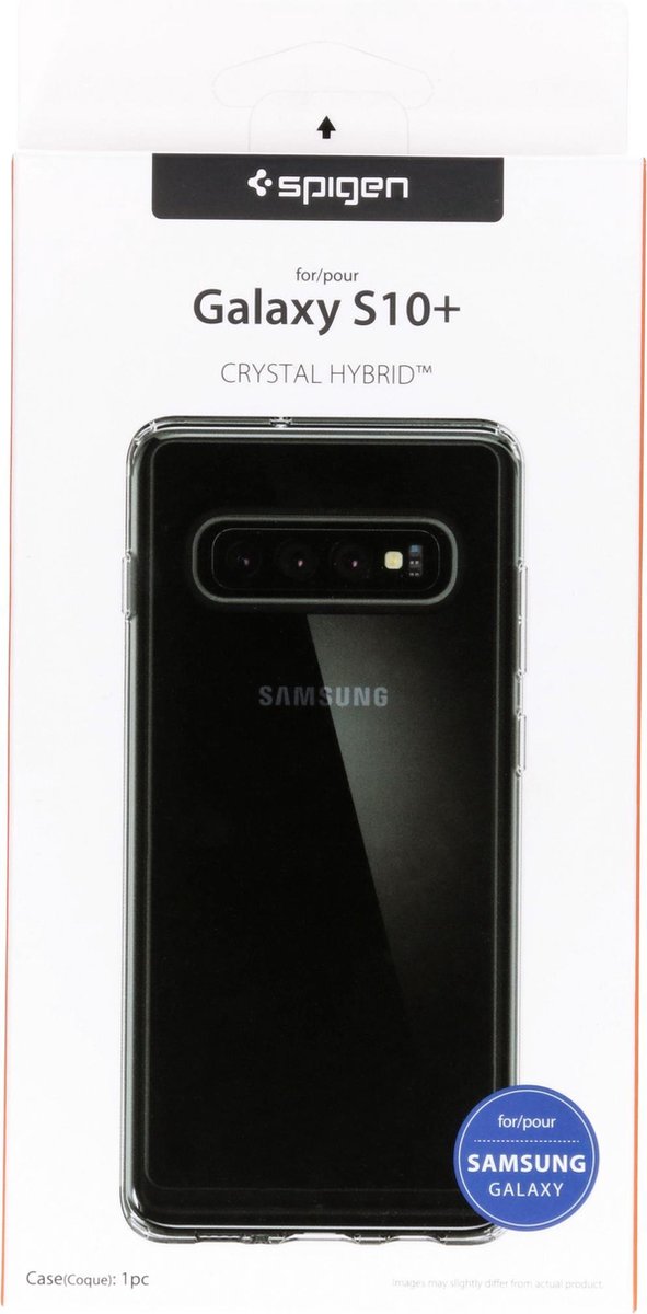 Spigen Crystal Hybrid Case Samsung Galaxy S10 Plus Transparent 