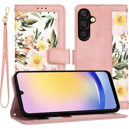 Techsuit FlipCraft Hoesje voor Samsung Galaxy A25 5G – Sweetheart Roze